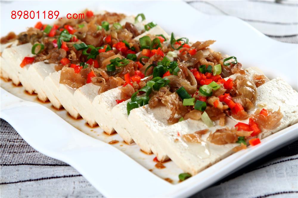 冬菜蒸豆腐
